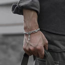 Pulsera Vintage - Cruz (Ajustable)