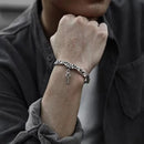 Pulsera Vintage - Cruz (Ajustable)