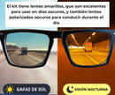 VisionPro™ - Gafas de Sol con Lentes Magnéticas 6 en 1 + Estuche de Regalo + 50%OFF +  Envío Gratis