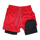 Pantalones Cortos Fitness 2 en 1 Multi-Bolsillos - MaxComfort™