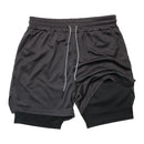 Pantalones Cortos Fitness 2 en 1 Multi-Bolsillos - MaxComfort™